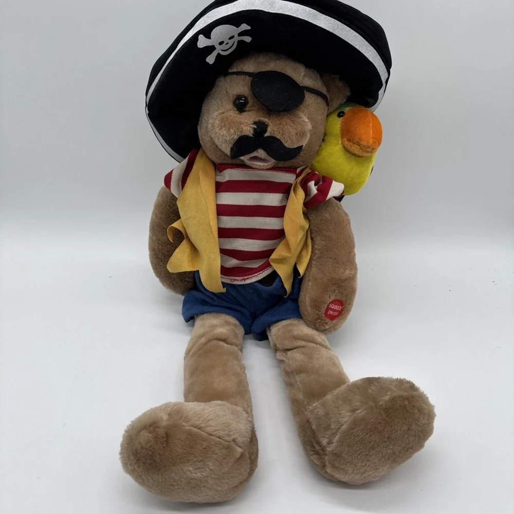 Chantilly Lane musical duets Captain Salty Pirate  bear & Parrot - hot hot hot